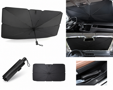 Parasolar Auto Pliabil tip umbrela pentru Parbriz – Protecție UV