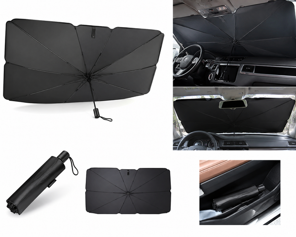 Parasolar Auto Pliabil tip umbrela pentru Parbriz – Protecție UV