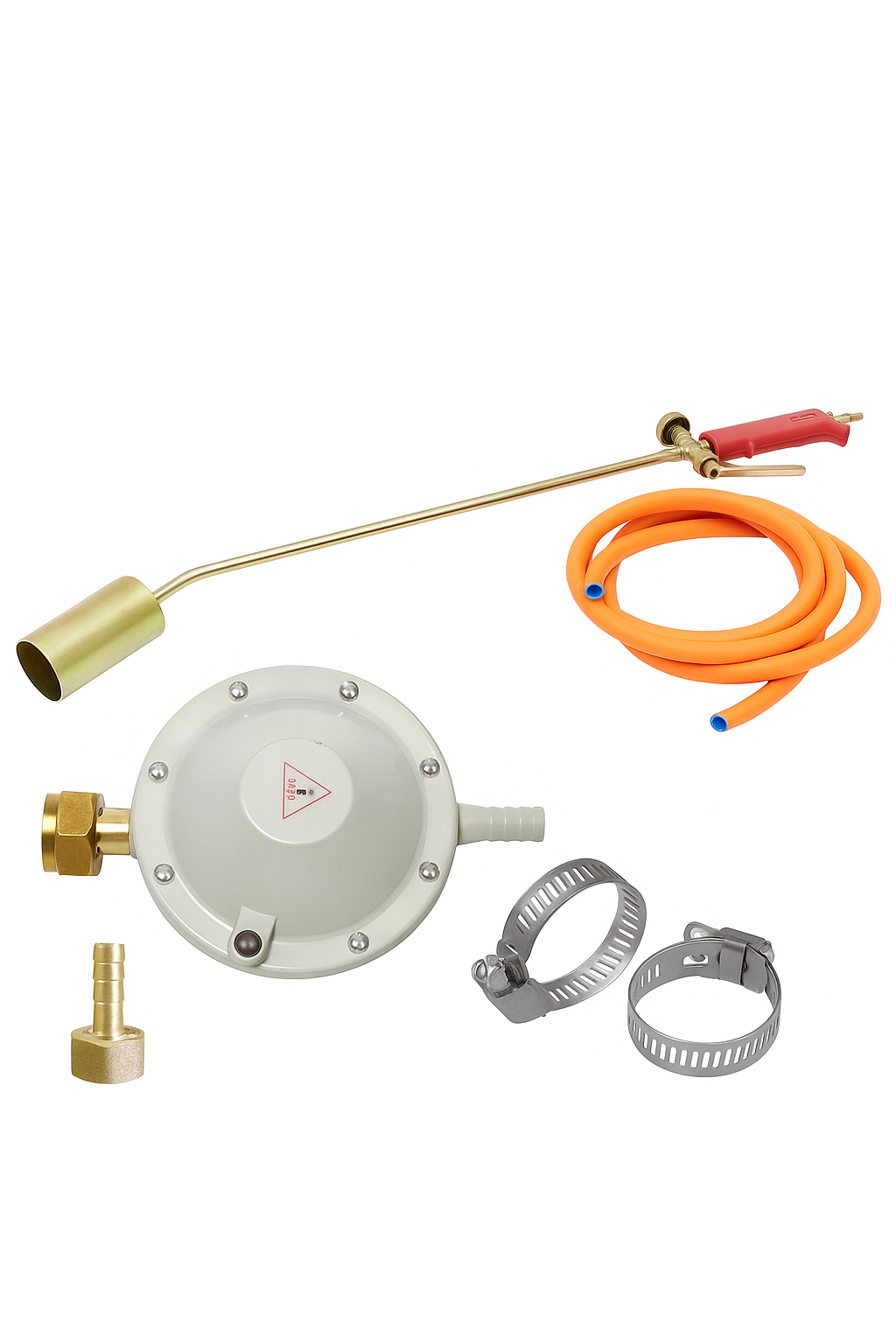 Arzator parlitor 70 cm. complet ,kit 3 m ,ceas butelie ,coliere,stut presiune inalta