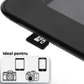 Card MicroSD 32GB cu adaptor, Viteza de citire pana la 80 MB/s, Clasa 10, ideal pentru Full HD, telefoane, tablete si camere foto