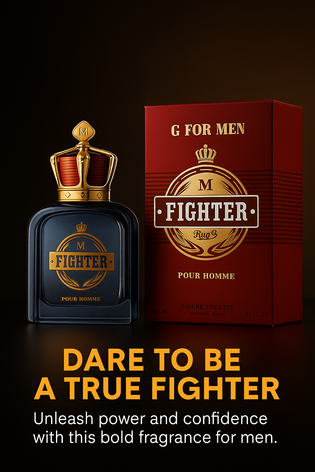 „M Fighter Pour Homme – Puterea și eleganța bărbatului puternic
