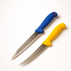 Set cuțite – Cuțit înjunghiat 34 cm + Cuțit tranșat 28 cm, oțel inox, mâner ergonomic antialunecare