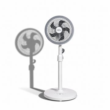 Ventilator cu Picior Oscilant, 3 Trepte de Viteză, Silențios, Design Modern pentru Răcire Eficientă