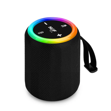 Boxă Portabilă Wireless HOF Sound Joy, Bluetooth, 10W, USB Type-C, LED RGB, Autonomie Mare, Compactă