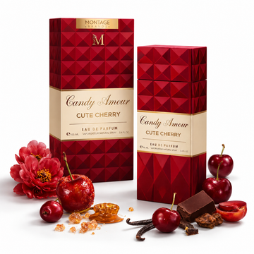 Candy Amour Cute Cherry Eau de Parfum 100ml – Parfum Damă Dulce-Fructat cu Note de Cireșe, Vanilie și Accente Gourmand Luxury