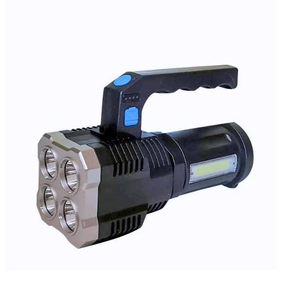 Lanterna cu acumulator, alimentare USB si panou solar