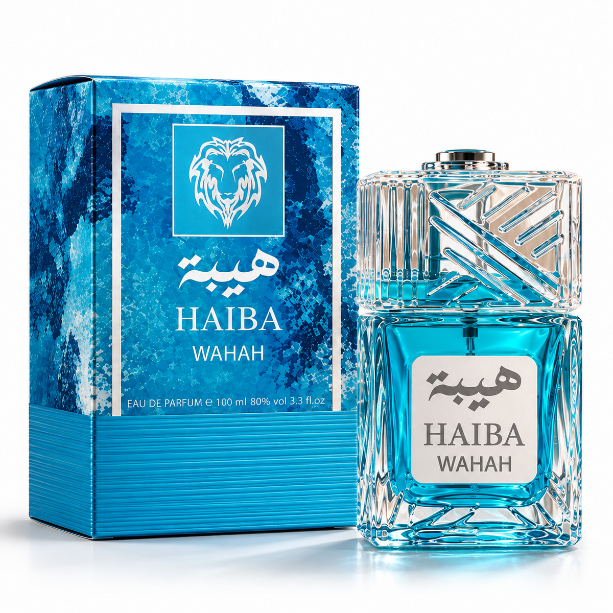 Parfum Arabesc Haiba Wahah, Eau de Parfum, 100 ml, Unisex – Note Marine, Citrice, Mosc și Ambră