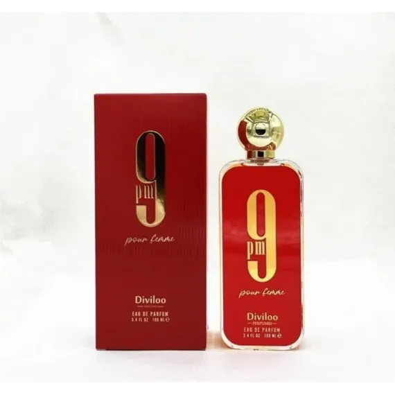 🌹 Diviloo 9 PM Pour Femme – Eau de Parfum 167 ml | Aromă seducătoare, elegantă & persistentă