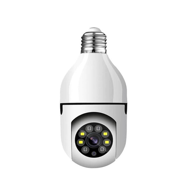 Camera tip bec, WI-FI, HD, Smart-Bulb, cu Senzor de Miscare si Aplicatie Telefon