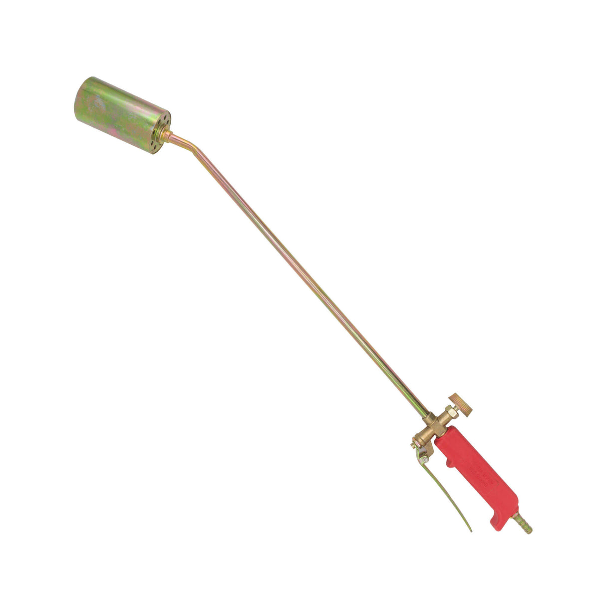 Pachet: Arzator gaz cu clapeta pentru porc, 70cm + 5m Furtun butelie cu insertie + stut butelie cu filet invers + 2 Coliere