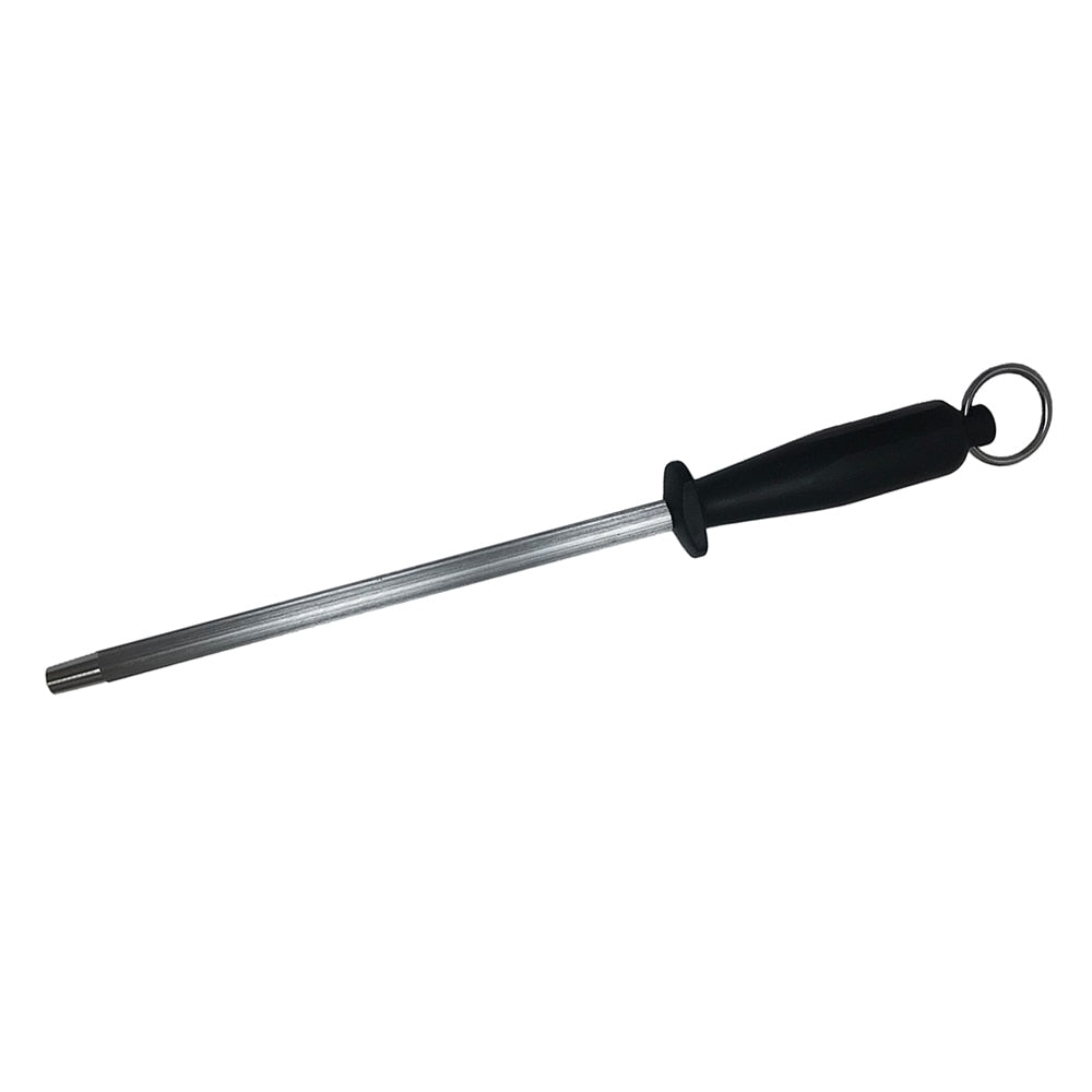 Set cutite profesionale de macelarie, transat, injunghiat, filetat, dezosat, 2 cutite, masat pentru ascutit, DBD084