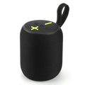 Boxa Portabila Bluetooth, 1200mAh, 5W, LED RGB, USB/FM/AUX, TWS, Hands-Free, 9 cm, negru