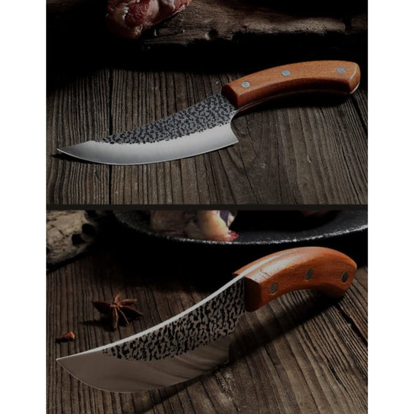 Cutit de bucatarie, model japonez cu husa inclusa, Otel, Lama 15 cm