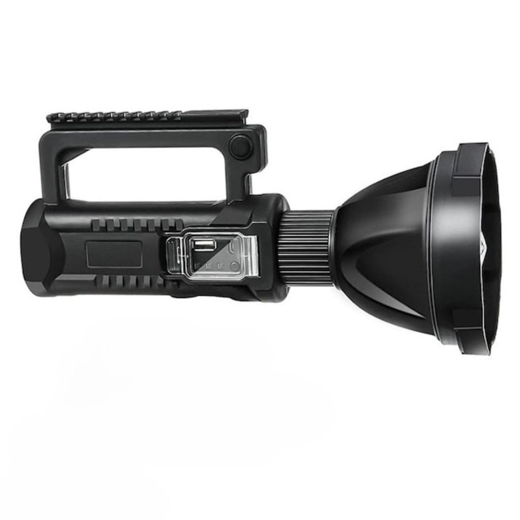 Lanterna LED Reincarcabila cu Maner si Functie Powerbank 4 Moduri de Iluminare, Rezistenta la Apa