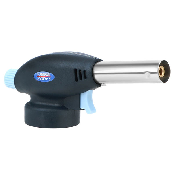 Arzator Gaz, Aprindere Piezoelectrica, Reglare Flacara 1300°C, Compatibil Spray gaz, Montaj TWIST, Ideal pentru Gratar, Modelare Plastic, Incalzire, Indepartarea Vopselei, Desfacere Suruburi Ruginite si Multe Alte Activitati, Negru