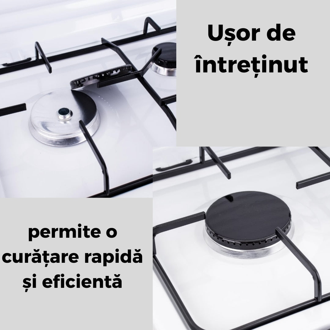 Aragaz portabil cu 2 ochiuri + kit conectare butelie (furtun, regulator, coliere)